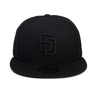 5950 Black On Black San Diego Padres