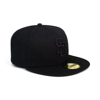 5950 Black On Black San Diego Padres