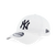 MLB NEW YORK YANKEES BASIC WHITE 9TWENTY CAP