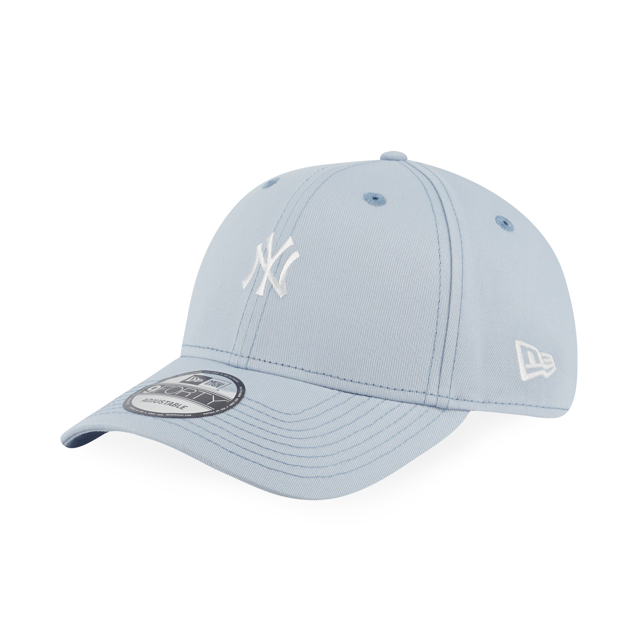 NEW YORK YANKEES COLOR ERA SMALL LOGO SOFT BLUE 9FORTY CAP