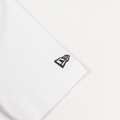 Short Sleeve Tee Flipped Logo White