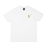 NEW YORK METS WINTER WHISPER WHITE SHORT SLEEVE T-SHIRT