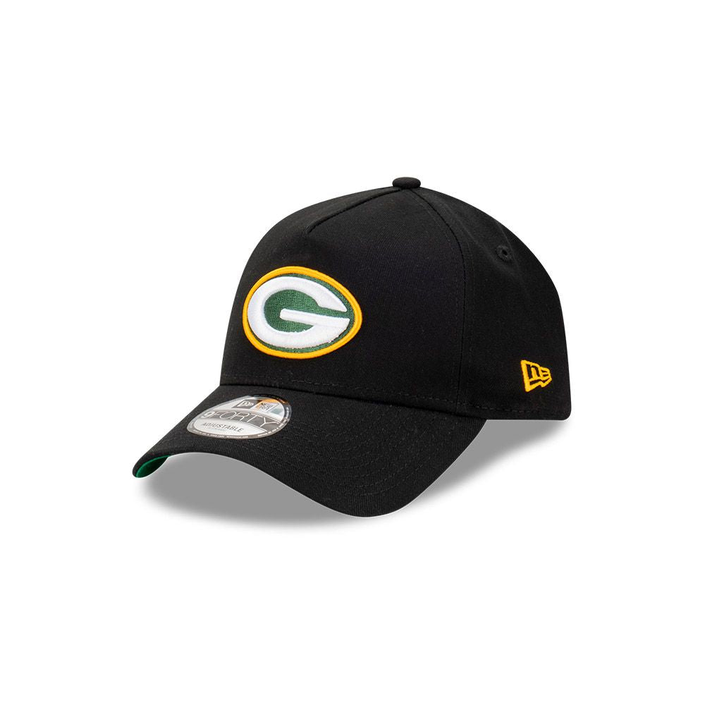GREEN BAY PACKERS CHAMPS PACK BLACK 9FORTY AF CAP