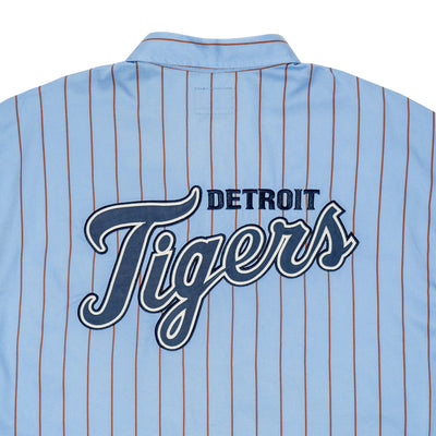 Detroit Tigers Retro Blue Short Sleeve Shirt