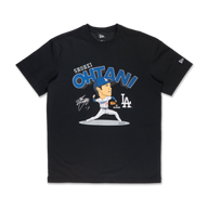 MLB LOS ANGELES DODGERS SHOHEI OHTANI BLACK SHORT SLEEVE T-SHIRT