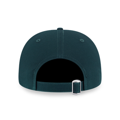 OAKLAND ATHLETICS SUNSET SNACK DARK GREEN 9FORTY AF CAP