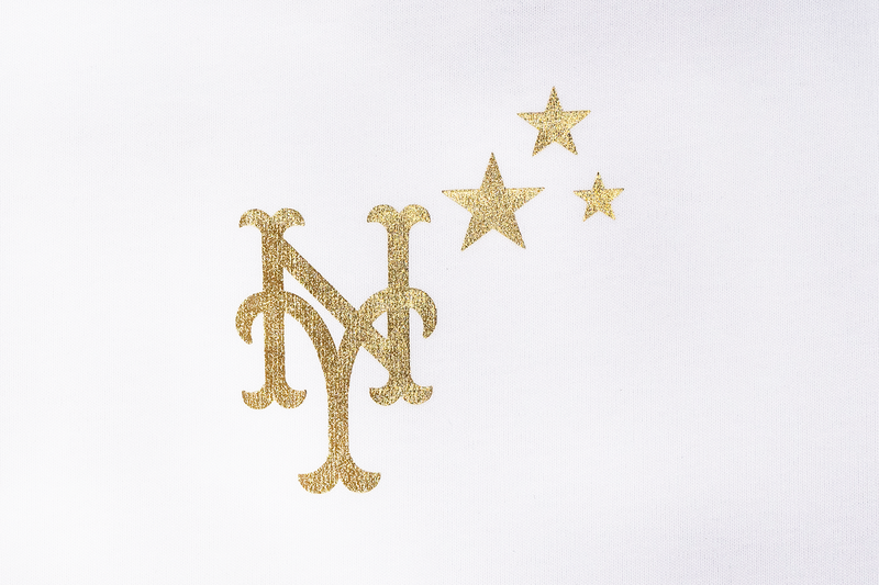 NEW YORK METS WINTER WHISPER WHITE SHORT SLEEVE T-SHIRT