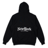 NEW ERA ODE TO NY BLACK LOOSE FIT HOODIE