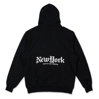 NEW ERA ODE TO NY BLACK LOOSE FIT HOODIE