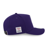 LOS ANGELES DODGERS HARRIS TWEED PURPLE 9FORTY AF CAP