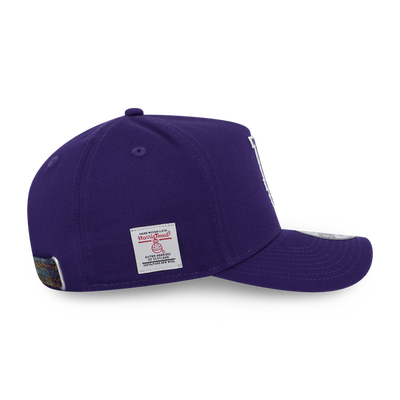 LOS ANGELES DODGERS HARRIS TWEED PURPLE 9FORTY AF CAP