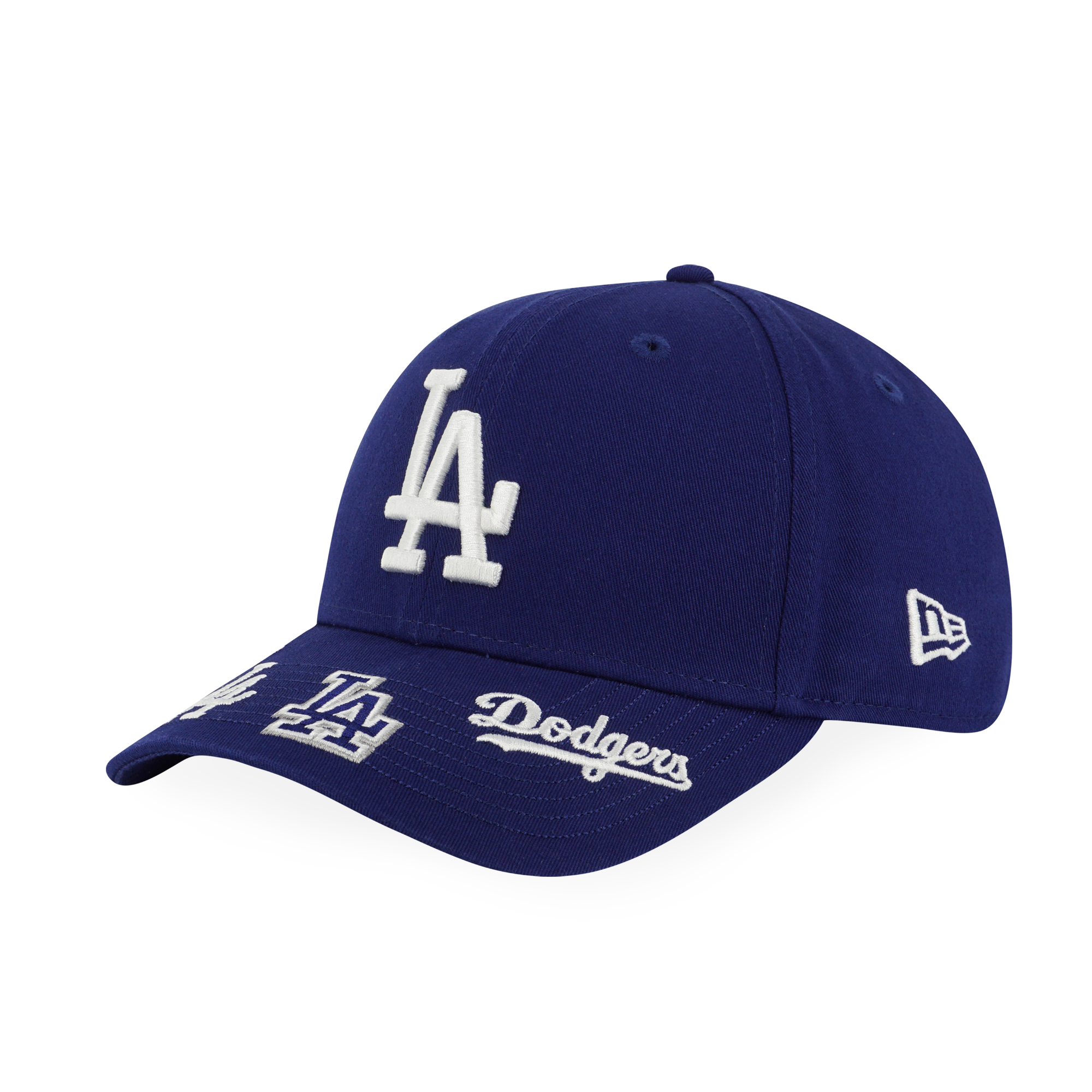LOS ANGELES DODGERS MLB VISOR HIT DARK ROYAL 9FORTY CAP