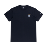 NEW ERA X ONE PIECE GEAR 5 MAGNET MAGNET FRUIT BLACK SHORT SLEEVE T-SHIRT