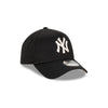 NEW YORK YANKEES IVORY CHAINSTITCH BLACK 9FORTY AF CAP