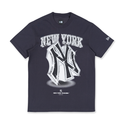 Short Sleeve Tee Metallism New York Yankees