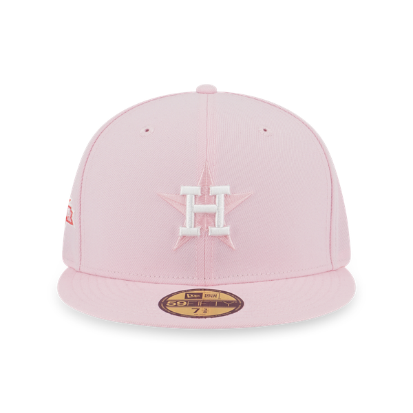 59FIFTY PACK - SAKURA HOUSTON ASTROS COOPERSTOWN LAVA RED UNDERVISOR PINK 59FIFTY CAP