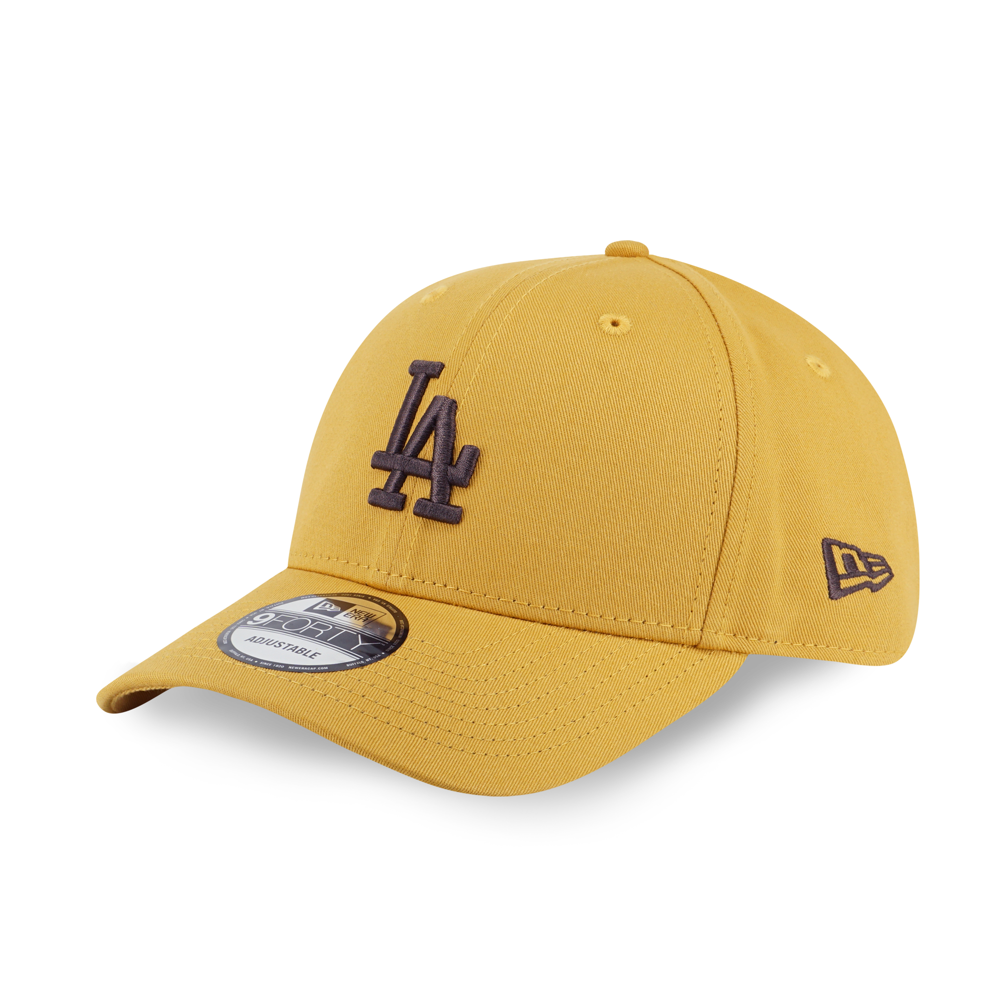 LOS ANGELES DODGERS COLOR ERA YELLOW MUSTARD 9FORTY CAP