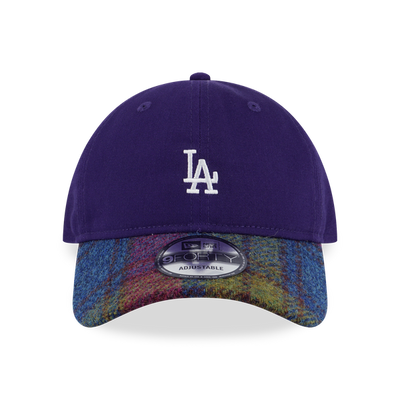 LOS ANGELES DODGERS HARRIS TWEED PURPLE 9FORTY UNST CAP