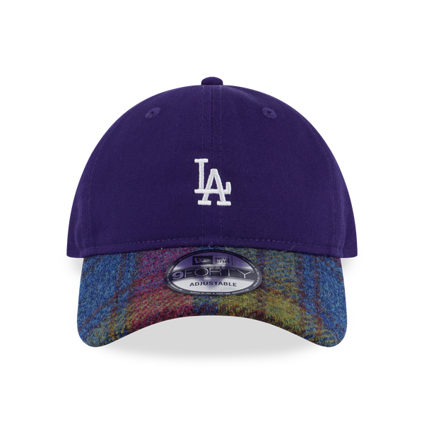 LOS ANGELES DODGERS HARRIS TWEED PURPLE 9FORTY UNST CAP