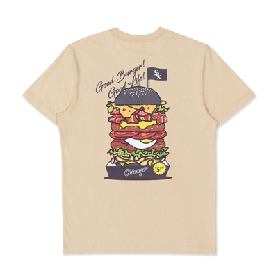 Short Sleeve Tee Burger Life Chicago White Sox