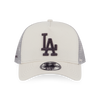 LOS ANGELES DODGERS COLOR ERA LIGHT CREAM 9FORTY AF TRUCKER CAP