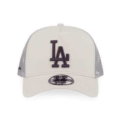 LOS ANGELES DODGERS COLOR ERA LIGHT CREAM 9FORTY AF TRUCKER CAP