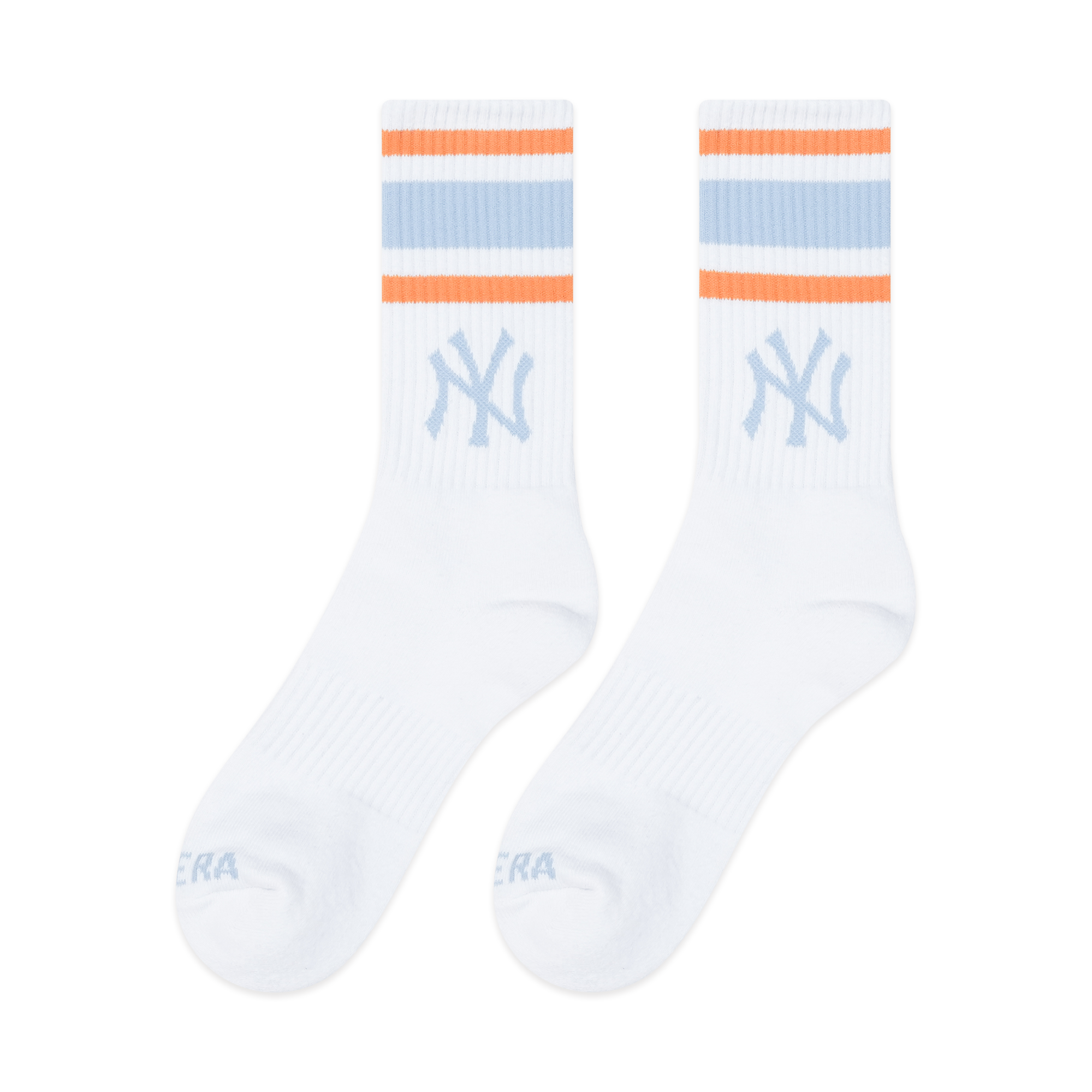 NEW YORK YANKEES SS24 WHITE SOCKS (2 PAIRS)