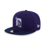 59FIFTY PACK - STELLAR SHADOWS DETROIT TIGERS COOPERSTOWN OCEANSIDE BLUE 59FIFTY CAP