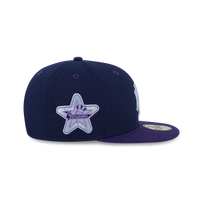59FIFTY PACK - STELLAR SHADOWS NEW YORK YANKEES COOPERSTOWN OCEANSIDE BLUE 59FIFTY CAP