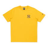 NEW YORK YANKEES COLOR ERA YELLOW MUSTARD SHORT SLEEVE T-SHIRT