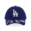 LOS ANGELES DODGERS MLB VISOR HIT DARK ROYAL 9FORTY CAP