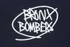 NEW YORK YANKEES - BRONX BOMBERS - SPEECH BUBBLES NAVY SHORT SLEEVE T-SHIRT