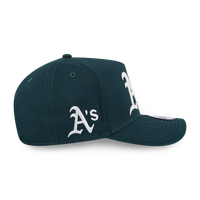 OAKLAND ATHLETICS SUNSET SNACK DARK GREEN 9FORTY AF CAP