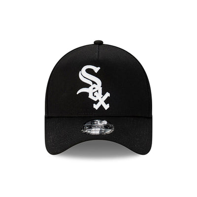 Chicago White Sox Oversized Logo Black 9Forty AF Cap