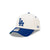 LOS ANGELES DODGERS ASG VINTAGE WHITE CHROME 2TONE BLUE VISOR 9FORTY AF CAP