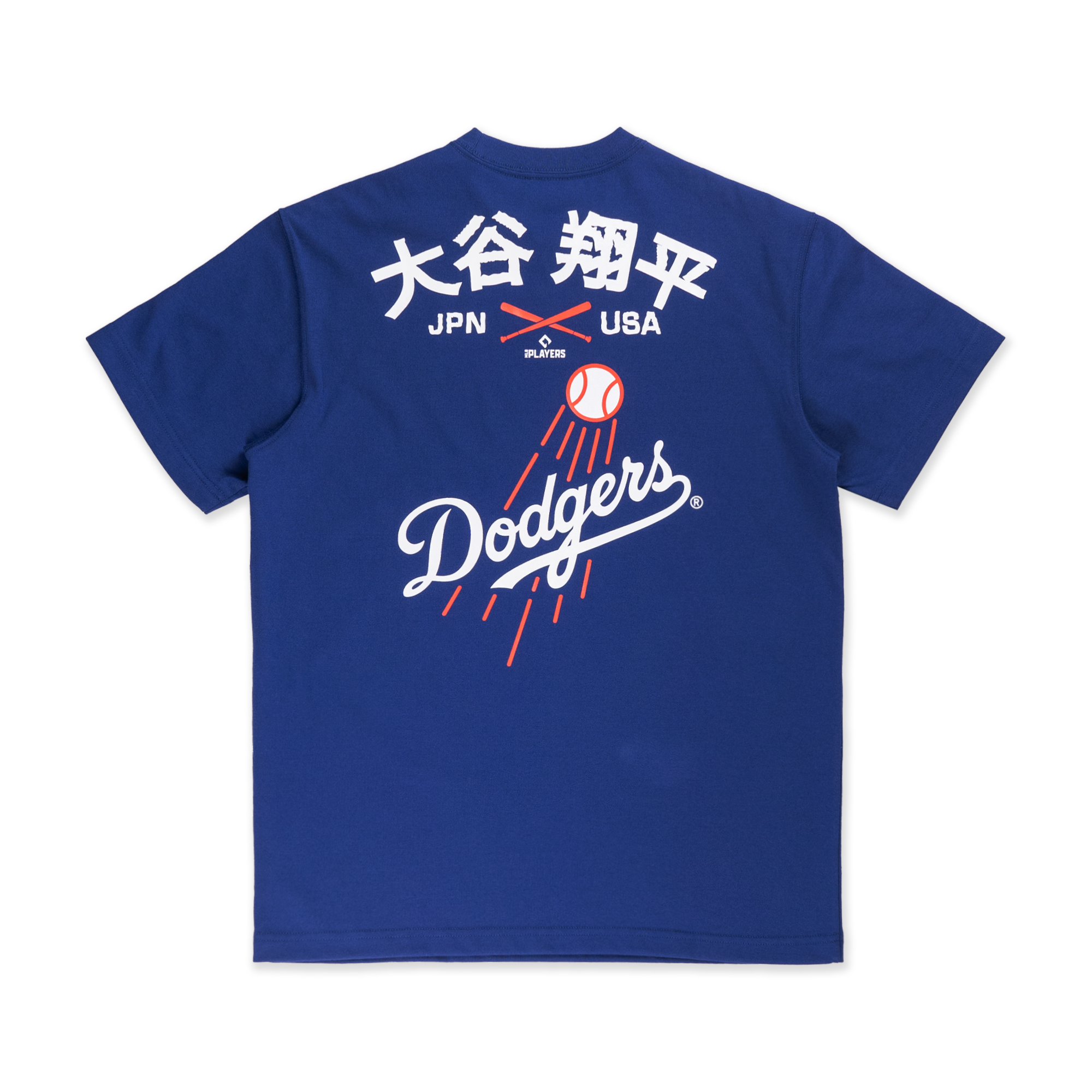 MLB LOS ANGELES DODGERS SHOHEI OHTANI DARK ROYAL SHORT SLEEVE T-SHIRT