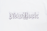 NEW ERA ODE TO NY WHITE OVERSIZED SHORT SLEEVE T-SHIRT