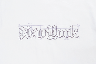 NEW ERA ODE TO NY WHITE OVERSIZED SHORT SLEEVE T-SHIRT