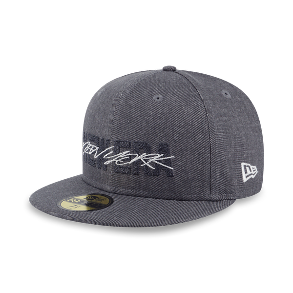 NEW ERA ODE TO NY GRAY 59FIFTY CAP