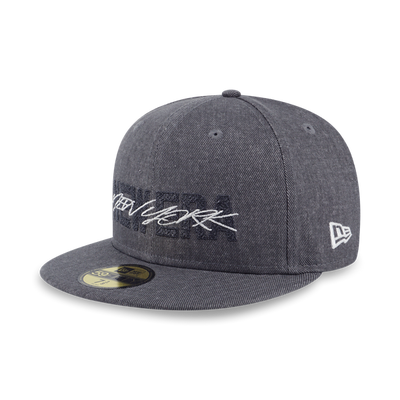 NEW ERA ODE TO NY GRAY 59FIFTY CAP