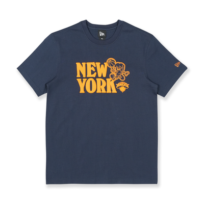 Short Sleeve Tee City Vibe NY Cartoon New York Knicks