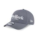 NEW ERA ODE TO NY GRAY 9FORTY CAP