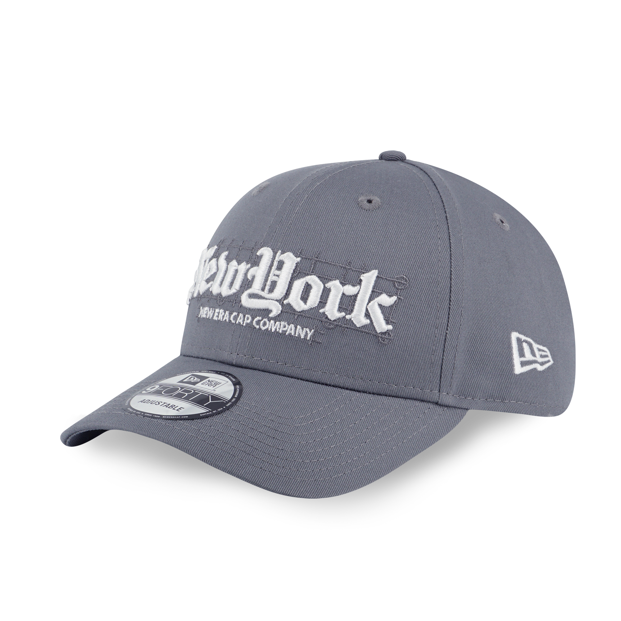 NEW ERA ODE TO NY GRAY 9FORTY CAP