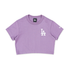 Women's Crop Tee Color Era Los Angeles Dodgers