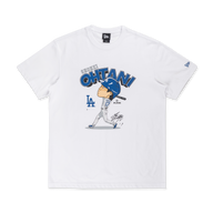 MLB LOS ANGELES DODGERS SHOHEI OHTANI WHITE SHORT SLEEVE T-SHIRT
