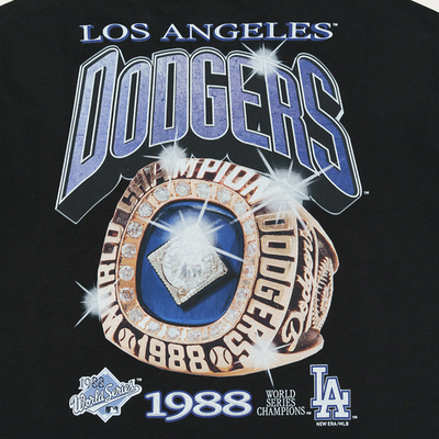 Short Sleeve Tee Champion Ring Los Angeles Dodgers
