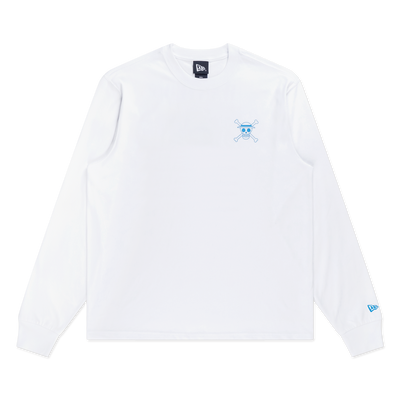 NEW ERA X ONE PIECE GEAR 5 LUFFY WHITE LONG SLEEVE T-SHIRT