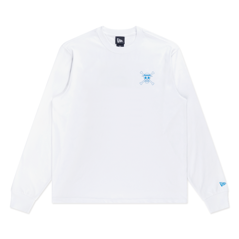 NEW ERA X ONE PIECE GEAR 5 LUFFY WHITE LONG SLEEVE T-SHIRT