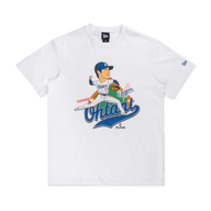 MLB LOS ANGELES DODGERS SHOHEI OHTANI WHITE SHORT SLEEVE T-SHIRT