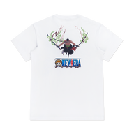 NEW ERA X ONE PIECE GEAR 5 ZORO WHITE SHORT SLEEVE T-SHIRT
